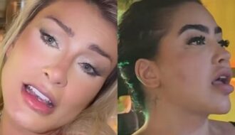 Andressa Urach debocha de briga no Rancho e MC Mirella rebate: “Me defendi”