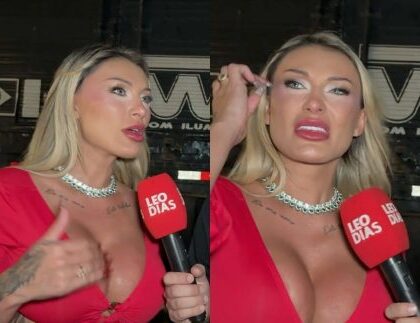No “Rancho”, Andressa Urach chora e expõe ajuda de Leo Dias: “Gratidão eterna”