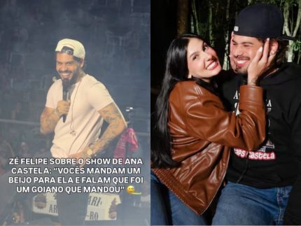 Zé Felipe surpreende ao mandar recado para Ana Castela em show
