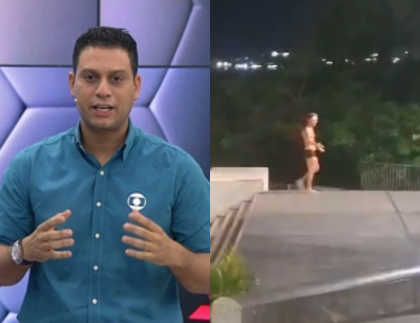 Ex-jornalista de afiliada da Globo na Bahia é visto em surto em Salvador Ex-jornalista de afiliada da Globo na Bahia é visto em surto em Salvador