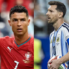 Cristiano Ronaldo se manifesta após Messi perder o pai: “Muita força!”