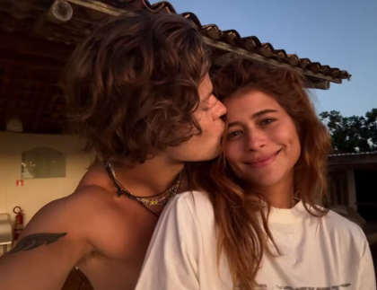 Após temporada histórica, Lucas Pinheiro compartilha momentos de férias com Isadora Cruz