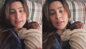 Lauana Prado compartilha nova rotina com filho recém-nascido: “Rotina se costurando”