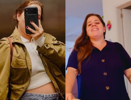 Grávida, Tati Machado mostra evolução da barriga e revela pegadinha do marido