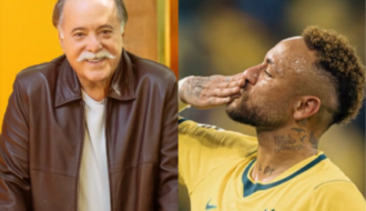 Tony Ramos fala sem rodeios sobre Neymar e faz reflexão sobre carreira do jogador