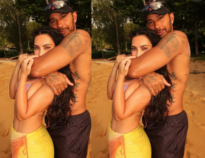Lewis Hamilton posa em clima de romance com Kim Kardashian nas redes sociais Lewis Hamilton posa em clima de romance com Kim Kardashian nas redes sociais