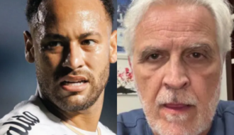 Neymar se irrita com jornalista após desafio e dispara nas redes: “Velho bundão”