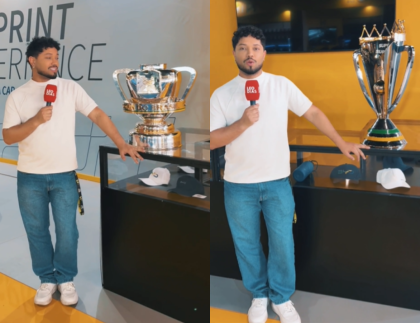 BYD celebra parceria com Corinthians e expõe taças do clube em Interlagos
