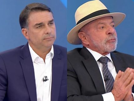 Reviravolta? Nova pesquisa aponta subida de Flávio Bolsonaro contra Lula