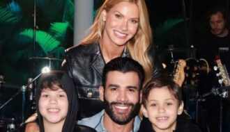 Gusttavo Lima e Andressa Suita celebram estadia em Barretos: “Memórias com as crianças”