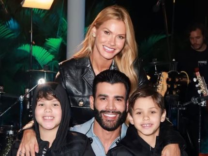 Gusttavo Lima e Andressa Suita celebram estadia em Barretos: “Memórias com as crianças”