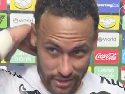 Neymar desabafa após vitória do Santos e crava: “Sou o maior assistente do Brasil”