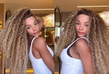 Brunna Gonçalves muda visual e exibe cabelo natural: “Não é lace”