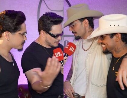 Encontro de gigantes: Luan Pereira, Jeninho e Kaique e Felipe celebram o projeto “Só Barui”
