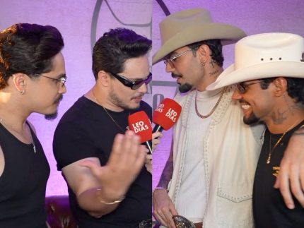 Encontro de gigantes: Luan Pereira, Jeninho e Kaique e Felipe celebram o projeto “Só Barui” Encontro de gigantes: Luan Pereira, Jeninho e Kaique e Felipe celebram o projeto “Só Barui”