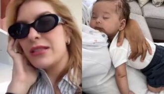 Lore Improta revela ordem médica para frear fome de Levi: “Muito guloso”
