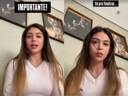 Melody se revolta com boatos sobre virgindade e suposta rivalidade com Ana Castela