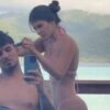 Gabriel Medina e Isabella Arantes aproveitam lua de mel na Polinésia Francesa