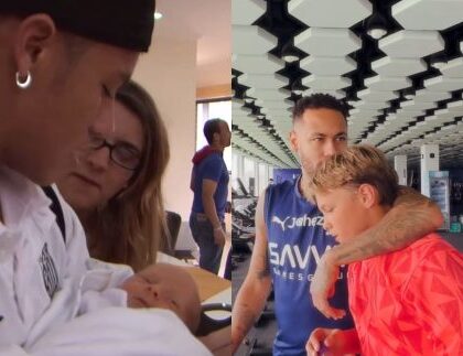 Filho mais velho de Neymar, Davi Lucca completa 15 anos e ganha homenagem