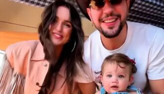 Acampada em Barretos, Rafa Kalimann avalia festa com a filha e exalta Nattan