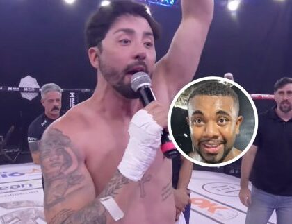 Prestes a entrar no ringue, treinador anuncia que Davi Brito se machucou e não vai lutar com Rico Prestes a entrar no ringue, treinador anuncia que Davi Brito se machucou e não vai lutar com Rico