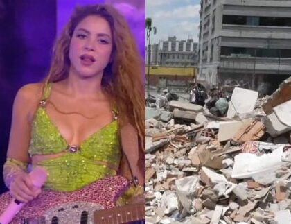 Shakira doa milhões para reconstruir escolas atingidas por terremoto na Colômbia Shakira doa milhões para reconstruir escolas atingidas por terremoto na Colômbia