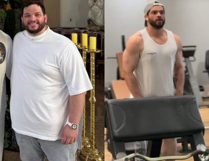 Felipe, dupla de Rodrigo, perde mais de 65 kg e transforma a aparência. Confira antes e depois! Felipe, dupla de Rodrigo, perde mais de 65 kg e transforma a aparência. Confira antes e depois!
