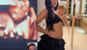 Sabrina Sato compartilha ultrassom do filho e reação de Nicolas Prattes encanta