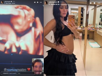 Sabrina Sato compartilha ultrassom do filho e reação de Nicolas Prattes encanta Sabrina Sato compartilha ultrassom do filho e reação de Nicolas Prattes encanta