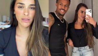 Após ataques, Tainá e Éder Militão decidem não mostrar rosto do filho; entenda