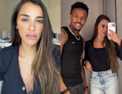 Após ataques, Tainá e Éder Militão decidem não mostrar rosto do filho; entenda Após ataques, Tainá e Éder Militão decidem não mostrar rosto do filho; entenda
