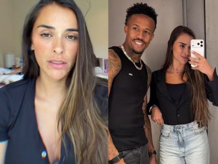 Após ataques, Tainá e Éder Militão decidem não mostrar rosto do filho; entenda