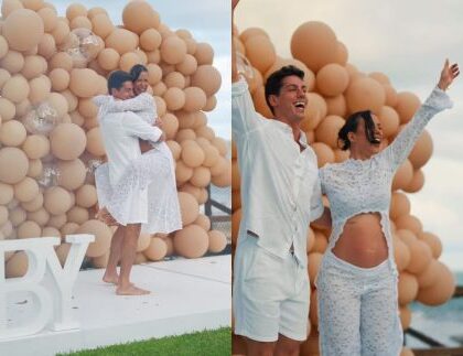 Limãozinho a caminho! Grávida do 1º filho, Larissa Tomásia faz chá revelação Limãozinho a caminho! Grávida do 1º filho, Larissa Tomásia faz chá revelação