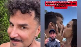 Latino defendeu poligamia horas antes de ex expor vídeo com acusações e ameaças