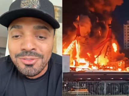 Tirullipa desabafa sobre incêndio no circo: “100 famílias dependendo desse sustento” Tirullipa desabafa sobre incêndio no circo: “100 famílias dependendo desse sustento”