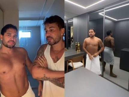 Carlinhos Maia visita Lucas Guimarães e surpreende com atitude na casa do ex