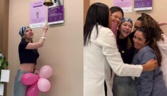 Neta de Carlos Alberto de Nóbrega, Bruna Furlan celebra vitória na luta contra câncer