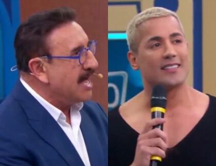 Ratinho repercute após comentário sobre visual de Tiago, da dupla com Hugo