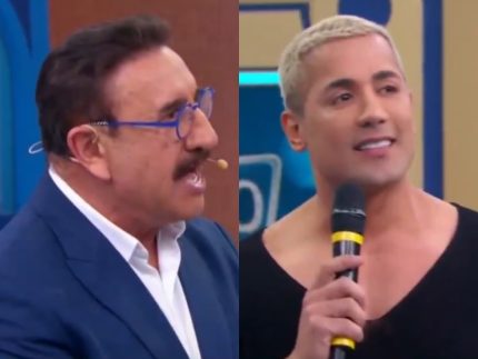 Ratinho repercute após comentário sobre visual de Tiago, da dupla com Hugo