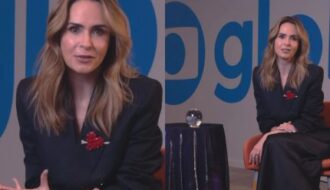 Ana Paula Renault celebra novo contrato com a Globo: “Cheguei!”