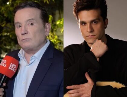 Roberto Cabrini exalta essência de Luan Santana: “Seria muito fácil se perder” Roberto Cabrini exalta essência de Luan Santana: “Seria muito fácil se perder”