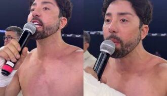 Rico Melquiades se pronuncia após desistência de Davi Brito em luta no Rancho: “Ele arregou”