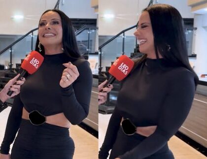 Viviane Araújo revela reação do filho ao novo visual e fala sobre aumentar a família