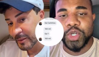 Carlinhos Maia divulga prints de Davi cobrando R$ 300 mil para perder luta contra Rico