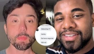 Rico expõe prints e áudios com chantagem de Davi antes de luta: “Só depende de você”