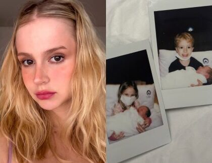 Isabella Scherer anuncia nascimento do 3º filho e mostra encontro com os gêmeos