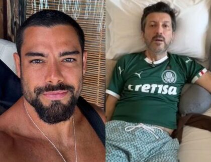 Pedro Andrade, namorado da Sandy, diz que está estudando o caso do Lito: “condição desafiadora”