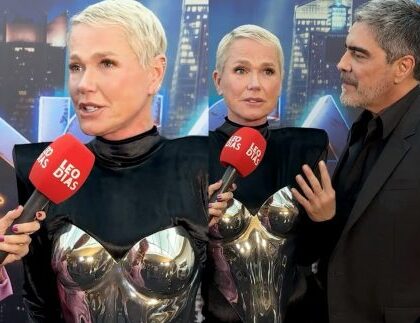 Xuxa se diverte ao falar sobre Junno na “Dança dos Famosos”: “Duro no corpo”