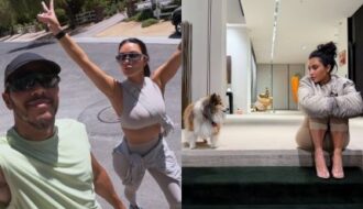 Lewis Hamilton publica novas fotos com Kim Kardashian após casal tornar romance público