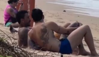 Cada vez mais próximos! Carlinhos Maia e personal trainer são flagrados em praia